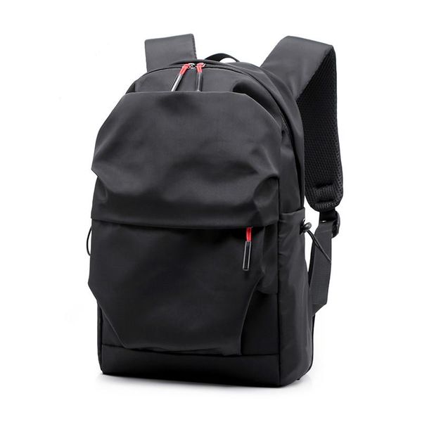 

backpack men for 15.0 inches lapback pack large capacity stundet backpacks pleated casual style bag water repellent 2021