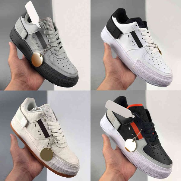 

force 1 type casual shoes men grey fog sail gum white gold black obsidian pink hyper crimson volt women sneakers 4qheyemianbu