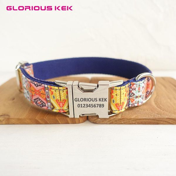 

personalized dog collar pet collars for small dogs bohemia fashion designer nylon exquisite gift xs & leashes