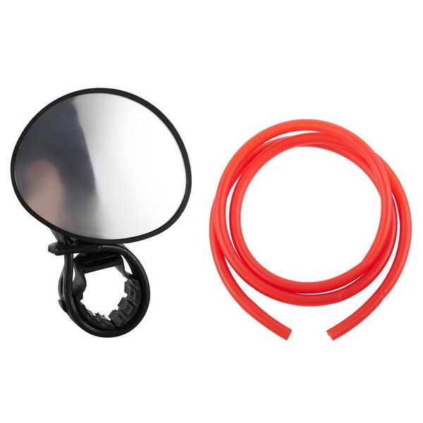 

bike groupsets handlebar mount for rear view mirror / reflective safety convex mtb and bicycles, black with 1m pipe gasoline fuel ru