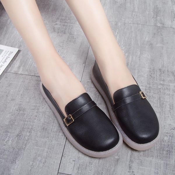 

dress shoes women's comfortable women's shoes with legitimate leather, slide, low-cut women's-off shoes, r5pi, Black