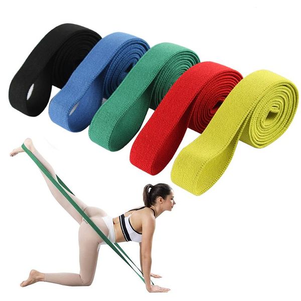 

resistance bands long loop band set fitness yoga elastic hip circle thigh squat workout gym equipment for home