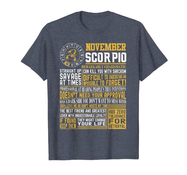 

Best Born in November Scorpio Facts Shirts for Mens, Womens, Mainly pictures