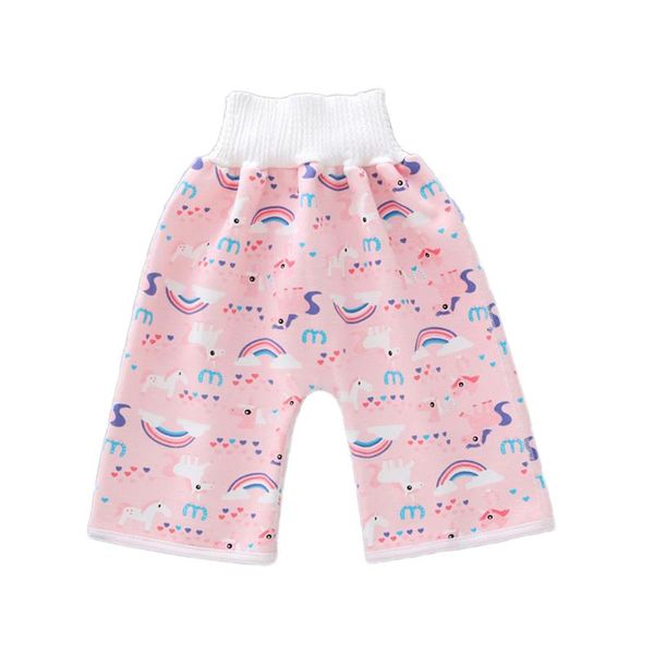 

training soft cotton bedroom high waist anti leakage home waterproof baby diaper outdoor camping protect belly multifunction cloth diapers