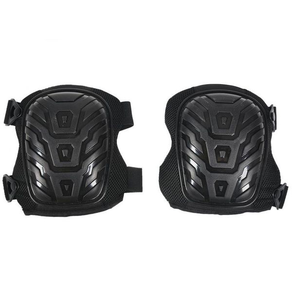 

elbow & knee pads 2pcs for work garden protectors outdoor workers builder, Black;gray