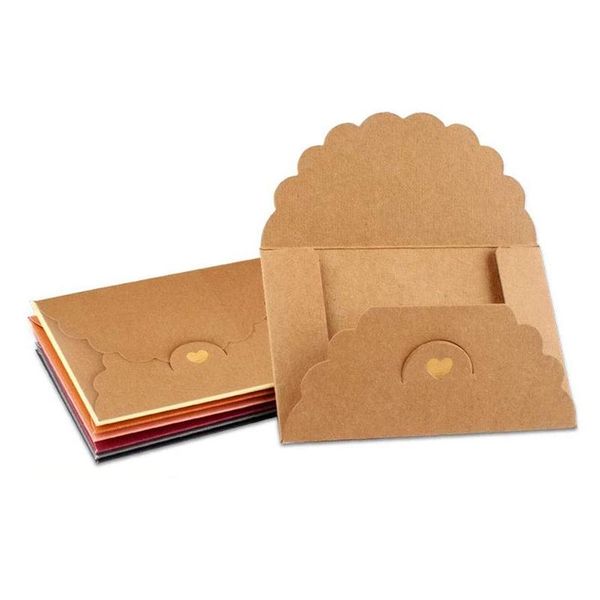 

envelopes 42 pieces mini colorful gift cards with heart lock for festival wrap
