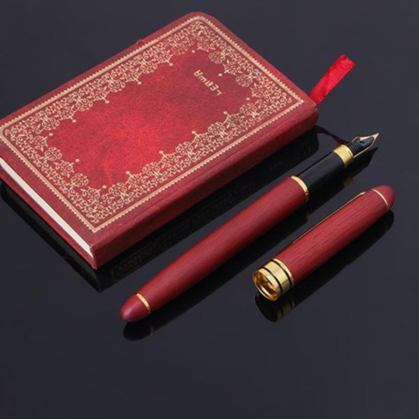 

fountain pens rosewood pen fine nib smooth writing ink present office supply