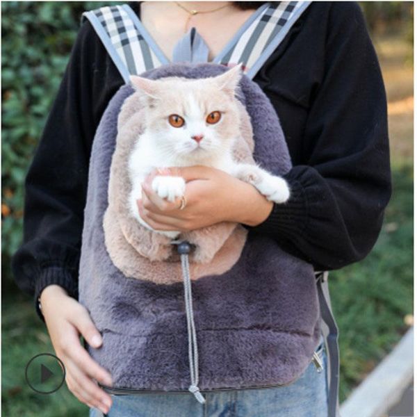 

cat carriers,crates & houses plush dog pet handbag backpack bag