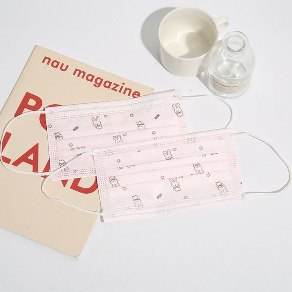 

printing, disposable outdoor portable mask with three layers of dust, haze and ventilation protection