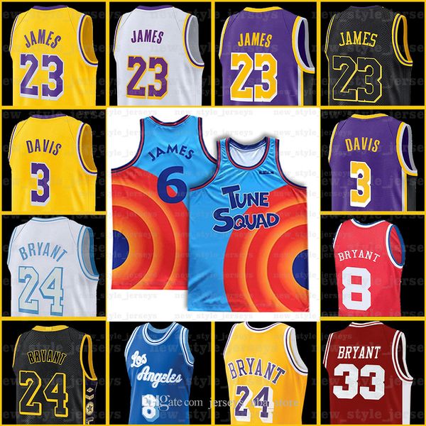 

Tunes squad Space Jam 2 LosAngelesLakersAlex Montrezl Caruso Jersey Harrell LeBron 23 James Anthony 3 Davis Kyle Bryant Me, Color13