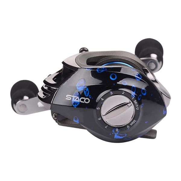 

baitcasting fishing reel 13+1 ball bearings casting magnetic braking system baitcaster with stainless reels