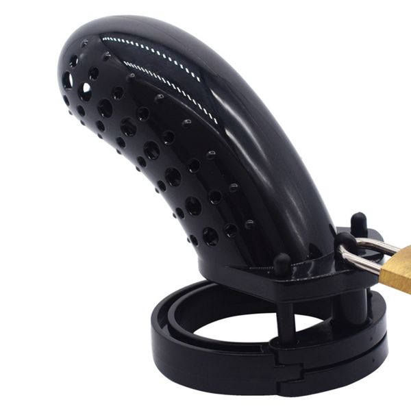 

massage male plastic chastity toys for men imprisoned jj lock scorpion cage porous urethral opening on the head game