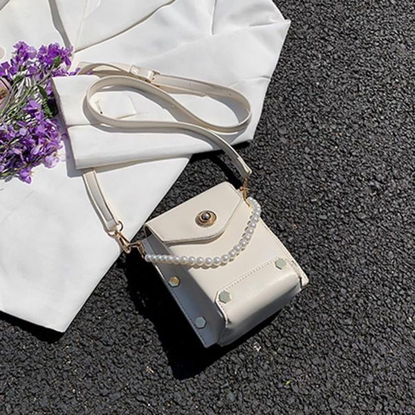 

little fairy bag girl 2021 korean fashion leisure versatile small square chain single shoulder crossbite cross body