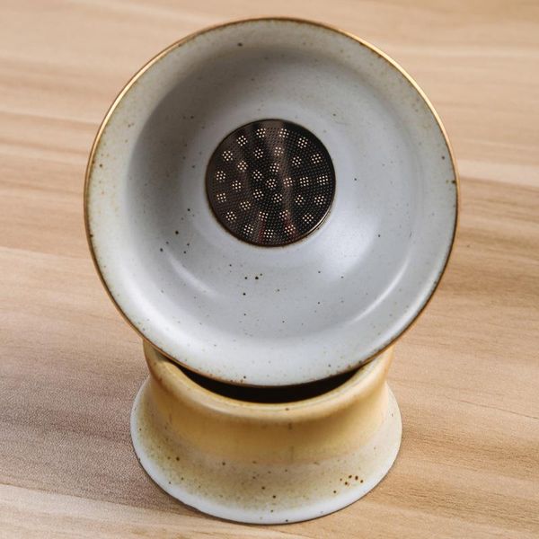 

party favor pottery tea strainer ceramic filter maker ceremony accessories