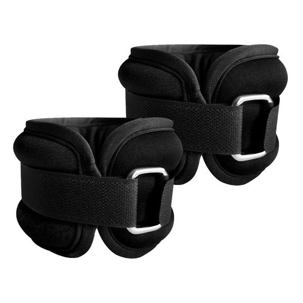 

training weight band adjustable ankle weights wrist strength set for fitness exercise running support, Blue;black