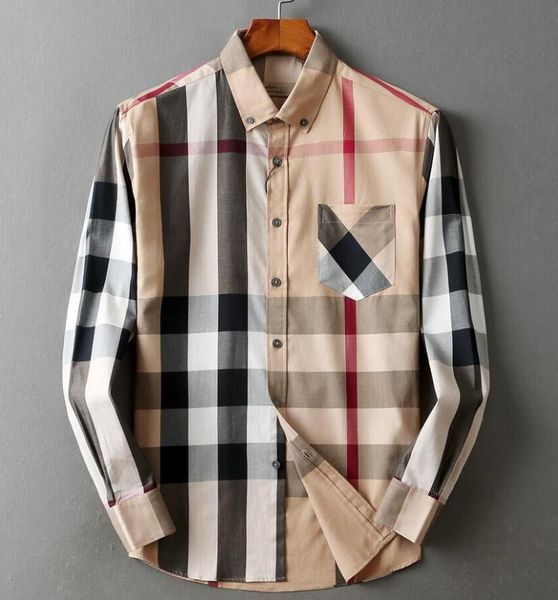 

2021 mens shirt luxurys designers menswear casual bussiness shirtsa classic man dress shirts men long sleeve brand fashion spring -3xl#04, White;black