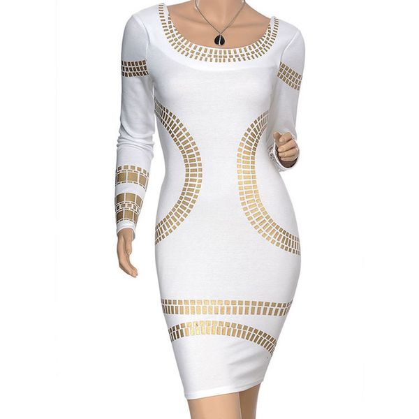 

new arrival women black/white print slim lady backless skirt pencil dress, Black;gray