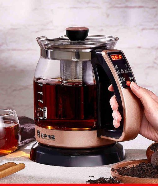 

electric kettles liquid crystal automatic kettle health care thick glass teapot insulation tea maker water cooker