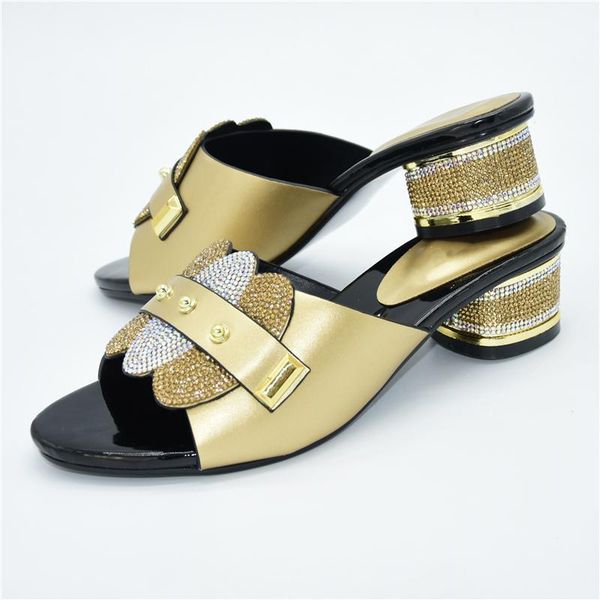 

dress shoes 2021 high square heels selling african woman sandals shoe for women wedding party slipper quality italian design, Black