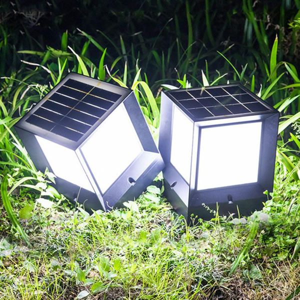 

lawn lamps e27 outdoor solar pillar light graden pathway landscape patio porch bollard front door fence column post