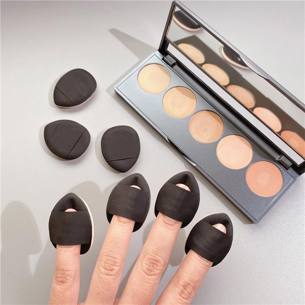 

sponges, applicators & cotton 4pcs/set mini fingertip makeup sponge water drop shape soft foundation puff concealer flawless mixed