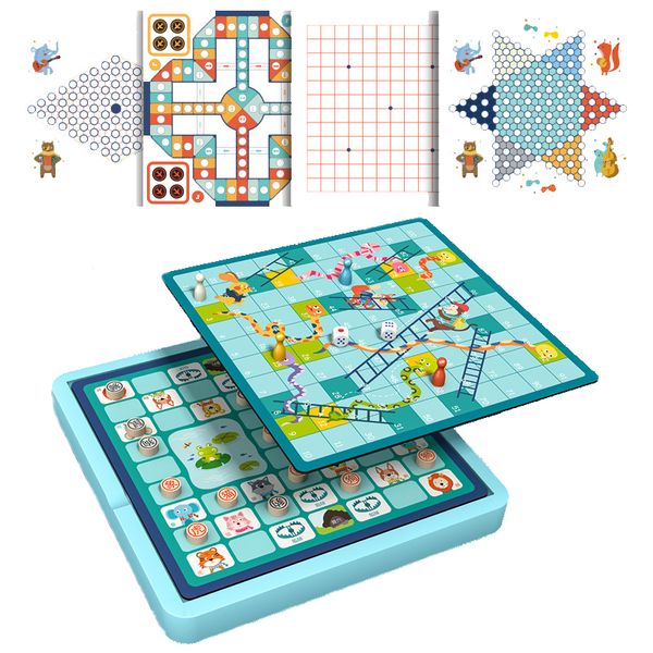 

childrens multifunctional flying board game chess chinese backgammon family parent-child educational learningtoys for children