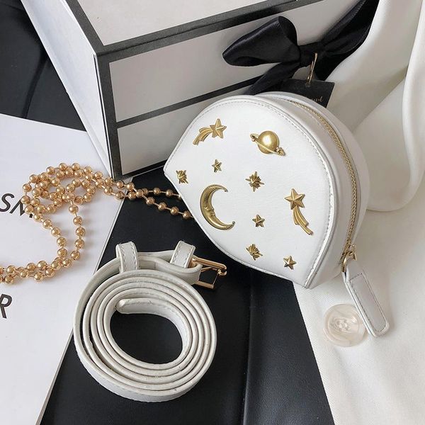 

women waist bag 2021 summer fashion chain crossbody mini belt casual small square fanny pack chest bags
