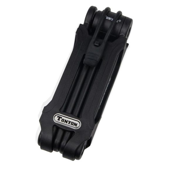 

bike locks tonyon bicycle lock folding car heavy duty anti-theft multi-function road strong steel cable