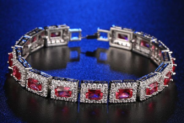 

aaa zircon bangle in europe and america, fashion bracelet, full drill, no fading, environmental protection, real gold electroplating, Black