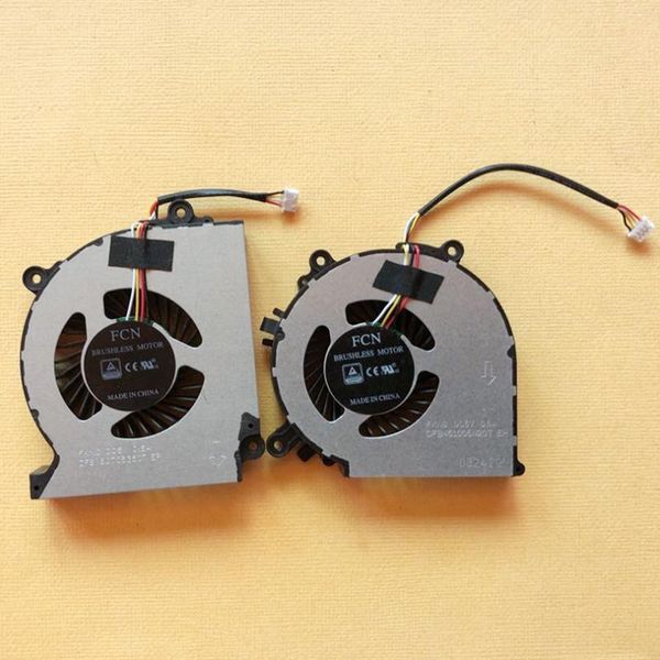 

cooler fan for clevo nb50tk1 nb60 shinelon dd2 dc2 plus zx6 cp5s1 dfs150705350t fknc dfb451005m20t fknb radiator lapcooling pads