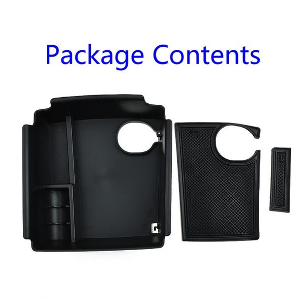 

car organizer console storage box for kia niro ev interior plastic accessories high quality