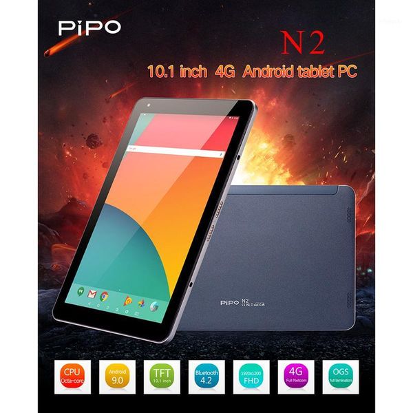 

pipo n2 10.1 inch 1200x1920 4g phone call tablet pc android 9.0 ram 64g rom sc9863a octa core bluetooth wifi 13mp camera1