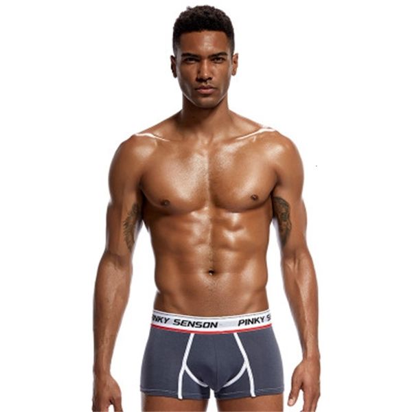 

ps brand cotton men underwear men's boxers solid black white gray low waist ps231