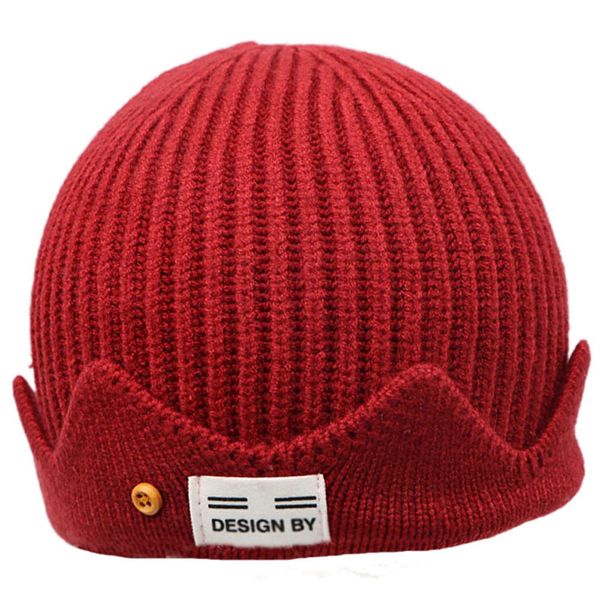 

hat female autumn and versatile knitted wool melon skin men's valley town same crown, Blue;gray