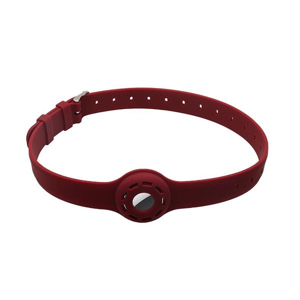 

dog collars & leashes dogs fitted silicone collar adjustable length anti lost accessory pet finder solid protective cover safe cats fit for