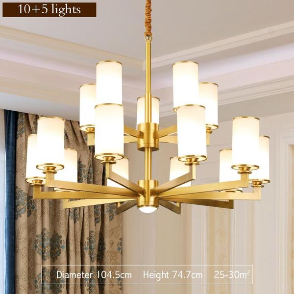 

chandeliers pendant lights grass gold/black copper american chandelier lighting led living/dining room lamp hanging indoor fixture