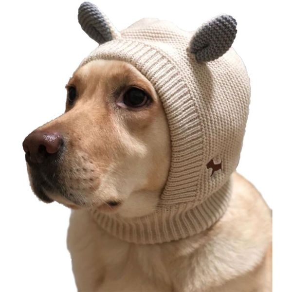 

dog apparel winter warm windproof hats ears pet cap autumn knitted creative pets dogs hat head dress