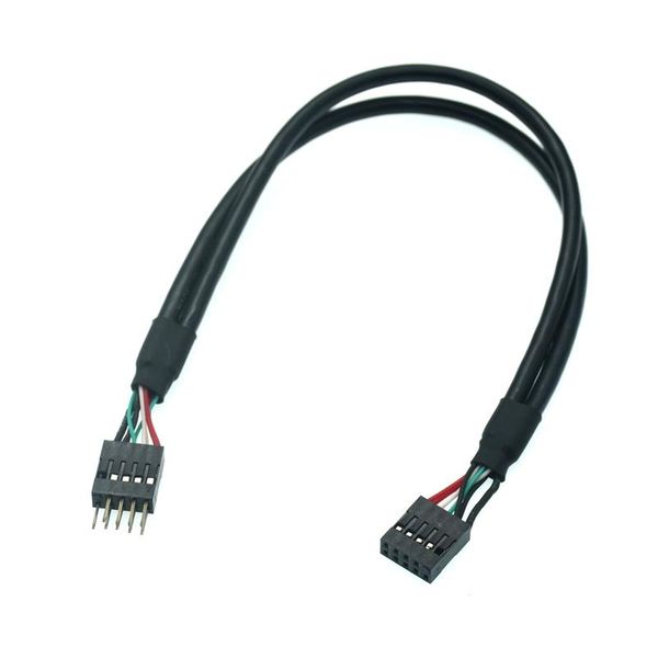 

computer cables & connectors mainboard 9pin cable 30cm/50cm usb 2.0 motherboard female to internal header