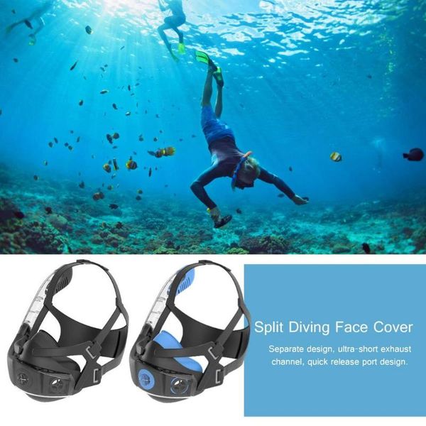 

diving masks summer travel snorkeling mask children split swimming outdoor sports swim silicone face cover
