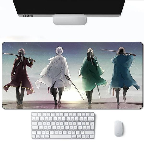 

mouse pads & wrist rests desk pad cute keyboard gaming with lapgamer mat pc carpet mousepad anime manga mats kawaii accessories gintama