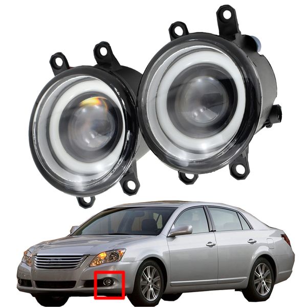 

for toyota avalon 2008-2010 fog light pieces fog-lights led drl angel eye 12v h11