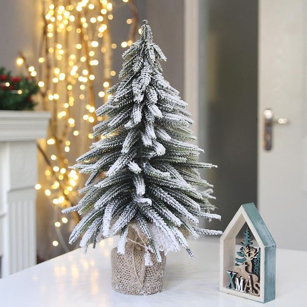 

christmas decorations artificial mini simulation tree deskset-up display window restaurant reception el decoration gifts