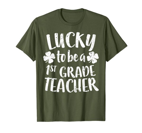 

Lucky To Be A 1st Grade Teacher T-Shirt First Grade Gift, Mainly pictures