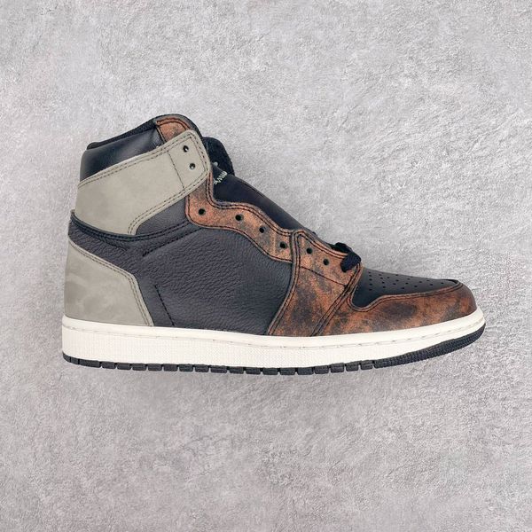 

1 high og rust shadow mens shoes black grey vintage basketball shoe sports trainers jumpman 1s sneakers