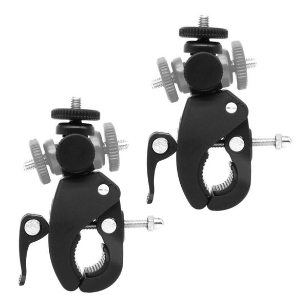 

bike lights 2pcs clip camera rack on-board holder storage bracket