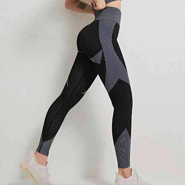 

leggings women gym sports fitness high waist push up workout leggings running anti cellulite seamless slim legins women, Black