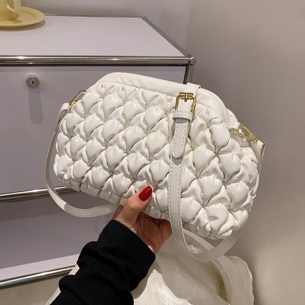 

evening bags summer shell pu leather handbags for women bolso mujer sac de luxe femme purses crossbody shoulder torebka damska