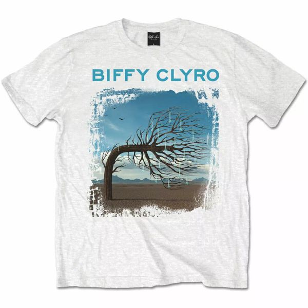 

biffy clyro opposites official white t-shirt men unisex, White;black