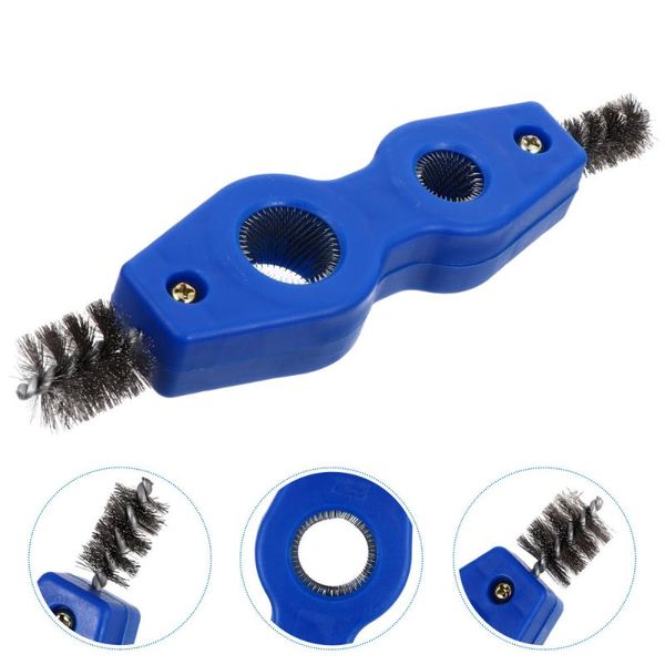 

1pc wire brushes scratch rust removal brush battery car sponge