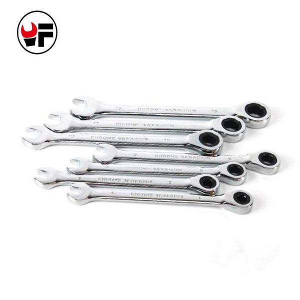 

6-12mm ratchet spanner combination wrench skate gear ring stubby ratcheting d36a hand tools